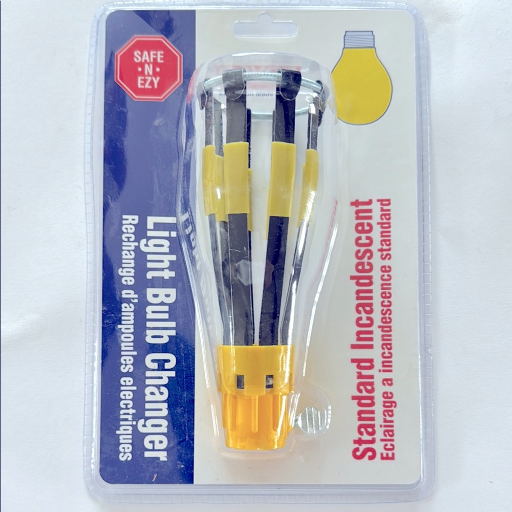 Light Bulb Changer with Yellow Handle
